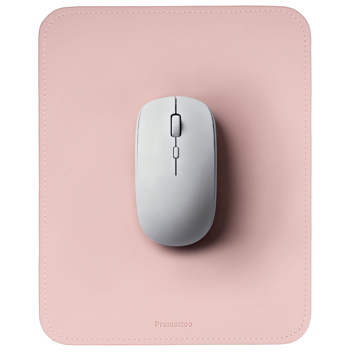 PROMATTOO Vegan Leather Ergonomic Mouse Pad – Waterproof & Non-Slip