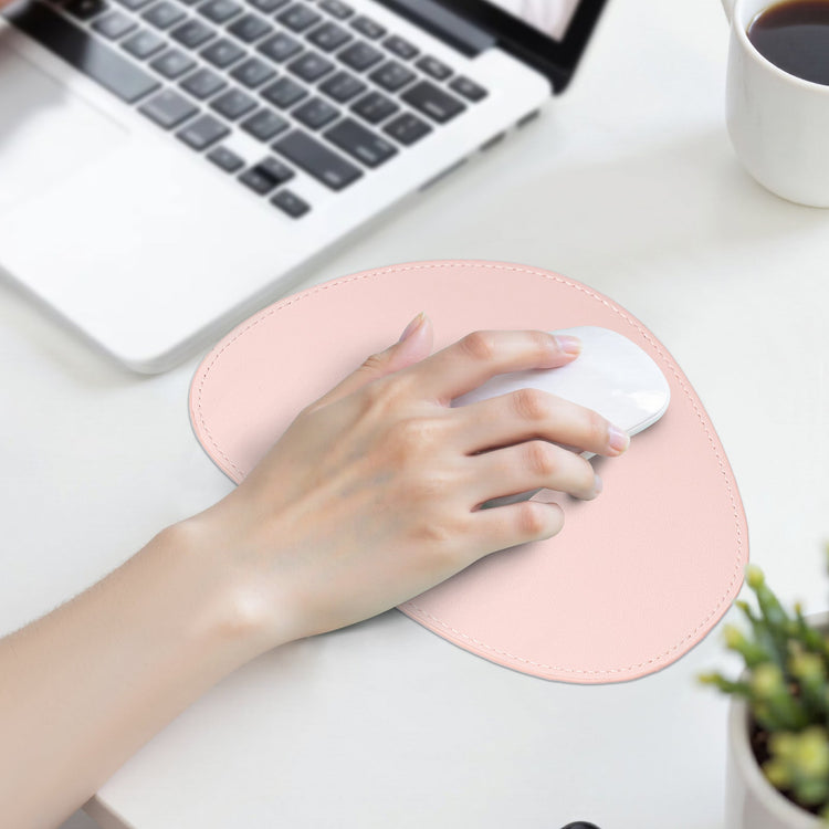 Faux Leather Mouse Pads
