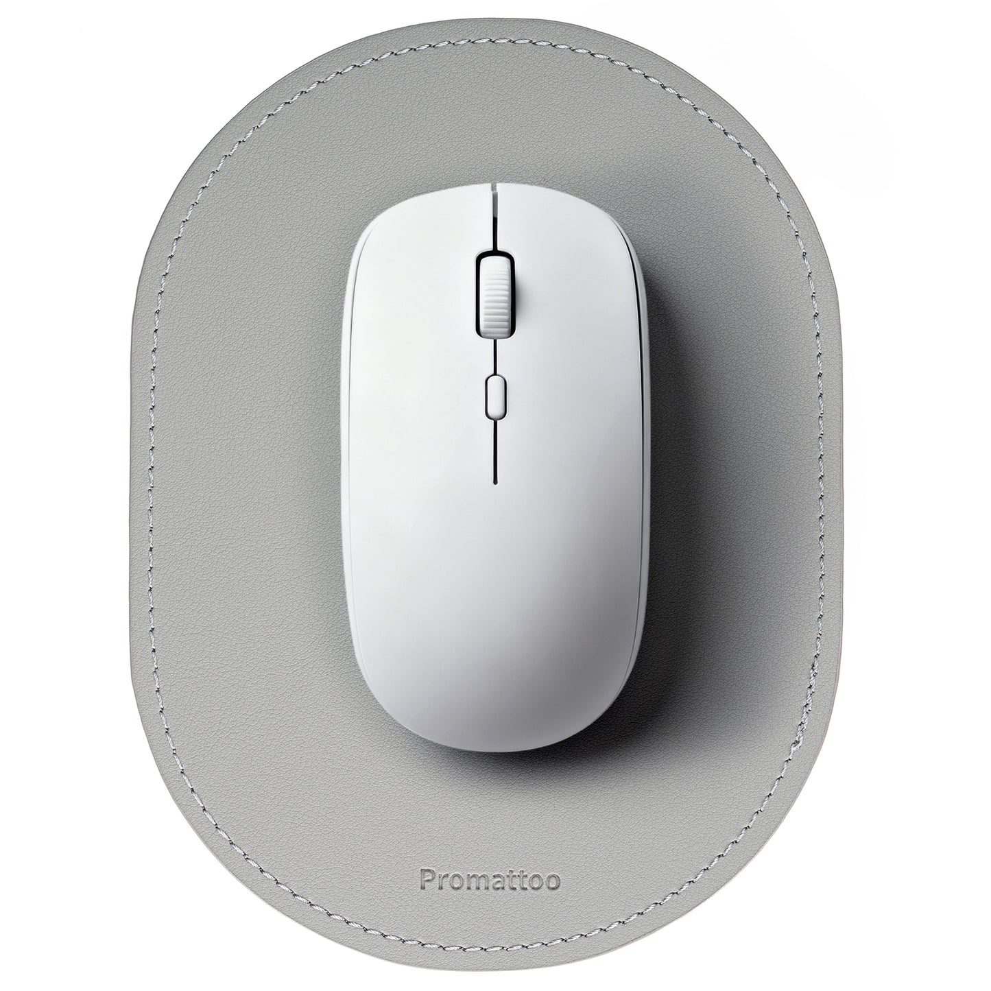 PROMATTOO Vegan Leather Ergonomic Mouse Pad – Waterproof & Non-Slip