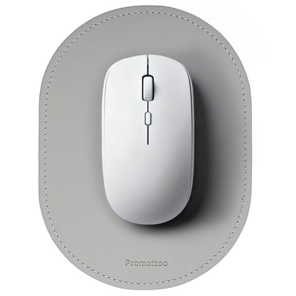 PROMATTOO Vegan Leather Ergonomic Mouse Pad – Waterproof & Non-Slip