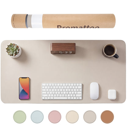 Silicone Desk Mat, Non-Slip Waterproof Desk Pad Protector