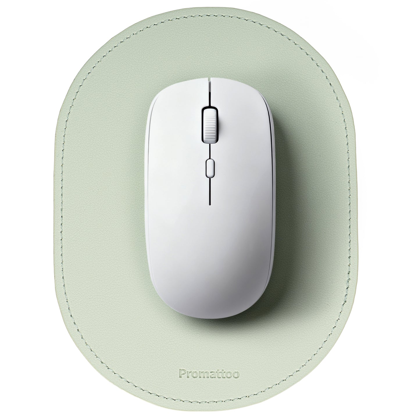 PROMATTOO Vegan Leather Ergonomic Mouse Pad – Waterproof & Non-Slip