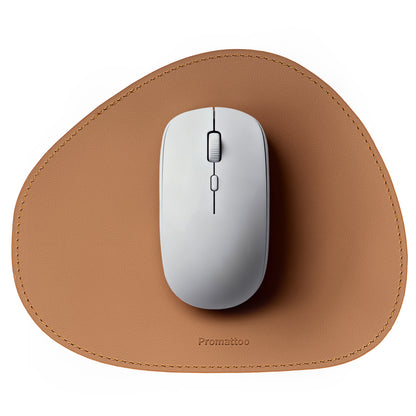PROMATTOO Vegan Leather Ergonomic Mouse Pad – Waterproof & Non-Slip