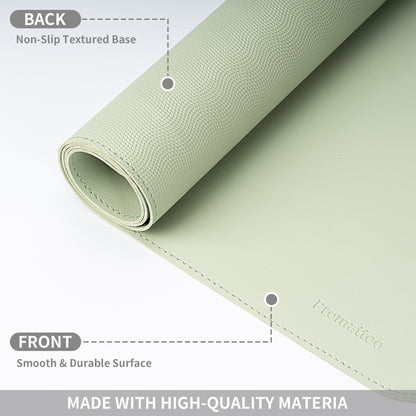 PROMATTOO Vegan Leather Desk Mat — Non-Slip & Waterproof