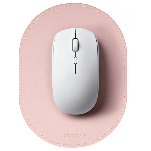 PROMATTOO Vegan Leather Ergonomic Mouse Pad – Waterproof & Non-Slip