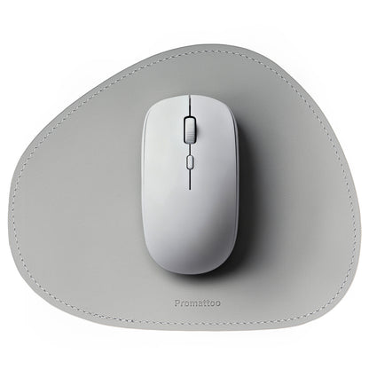PROMATTOO Vegan Leather Ergonomic Mouse Pad – Waterproof & Non-Slip