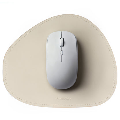PROMATTOO Vegan Leather Ergonomic Mouse Pad – Waterproof & Non-Slip