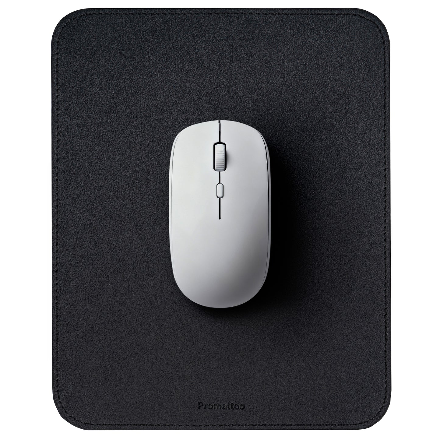 PROMATTOO Vegan Leather Ergonomic Mouse Pad – Waterproof & Non-Slip