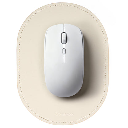 PROMATTOO Vegan Leather Ergonomic Mouse Pad – Waterproof & Non-Slip