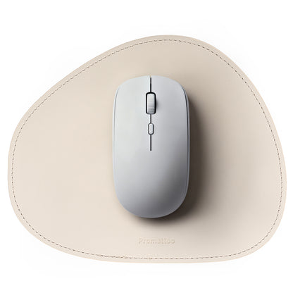 PROMATTOO Vegan Leather Ergonomic Mouse Pad – Waterproof & Non-Slip