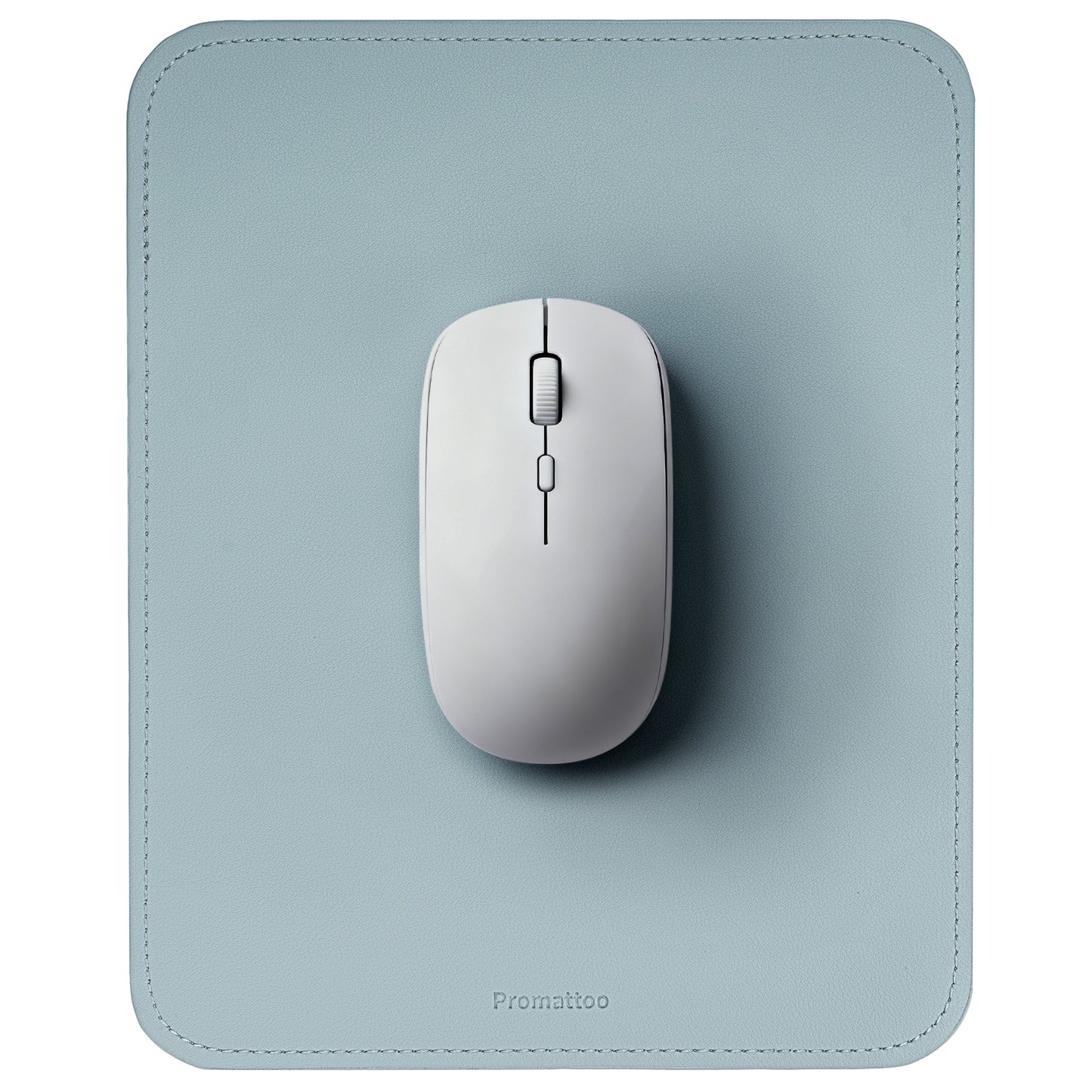 PROMATTOO Vegan Leather Ergonomic Mouse Pad – Waterproof & Non-Slip