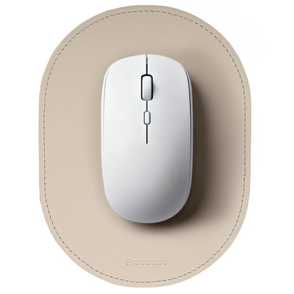 PROMATTOO Vegan Leather Ergonomic Mouse Pad – Waterproof & Non-Slip