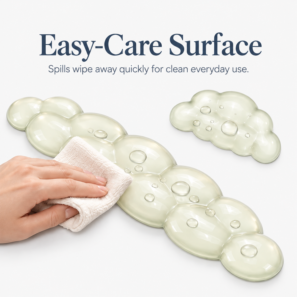 PROMATTOO Cloud Gel Wrist Rest Set for Keyboard & Mouse