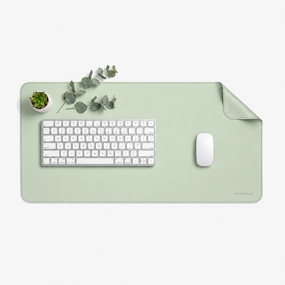 PROMATTOO Vegan Leather Desk Mat — Non-Slip & Waterproof