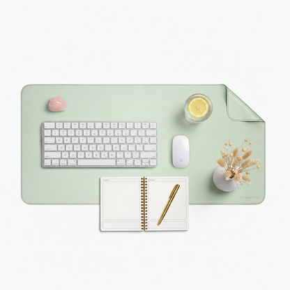 PROMATTOO Vegan Leather Desk Mat — Non-Slip & Waterproof