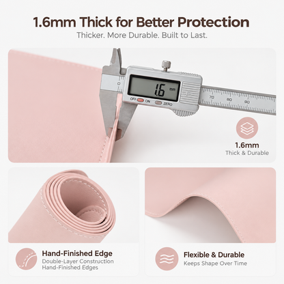 Tapis de bureau en silicone, protecteur de tapis de bureau imperméable antidérapant
