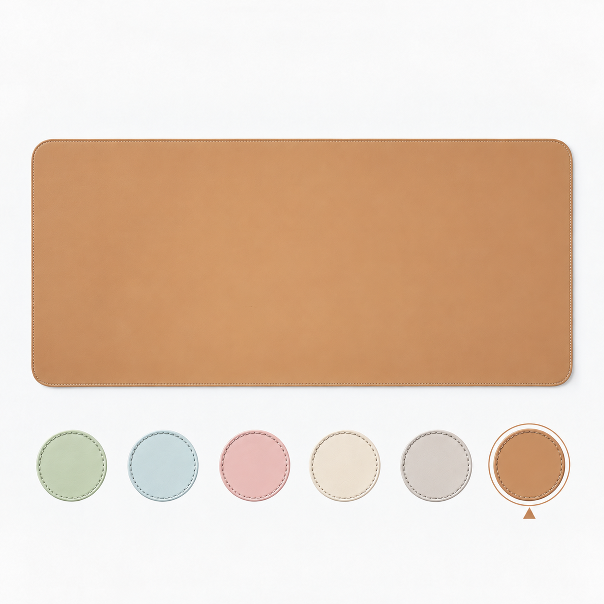 Tapis de bureau en silicone, protecteur de tapis de bureau imperméable antidérapant