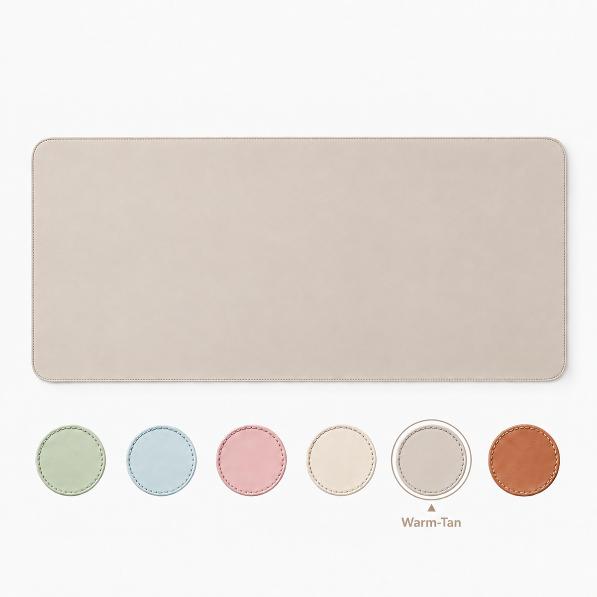 Tapis de bureau en silicone, protecteur de tapis de bureau imperméable antidérapant