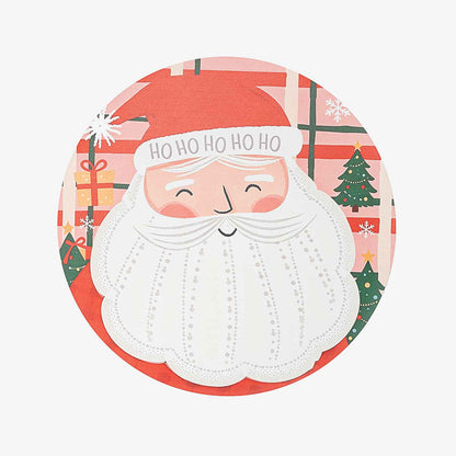 PROMATTOO Christmas Round Placemats | Set of 4 or 6