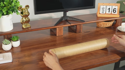 PROMATTOO Vegan Leather Desk Mat — Non-Slip & Waterproof